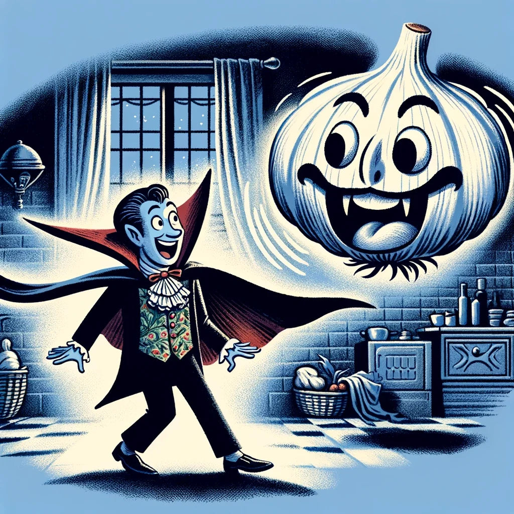 Garlic Fright Night Canvas