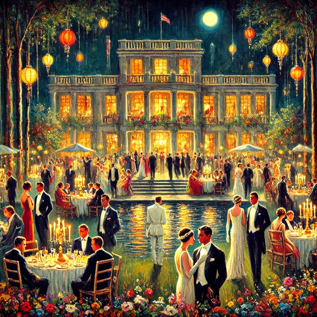 Gatsby's Enchanted Evening Canvas
