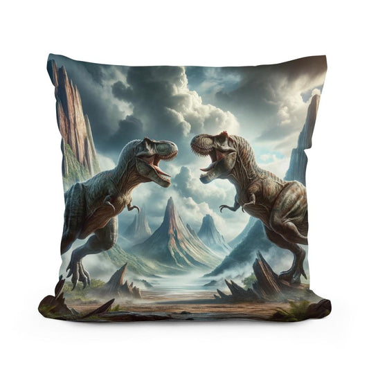 Thunder Duel Rex Cotton Cushion