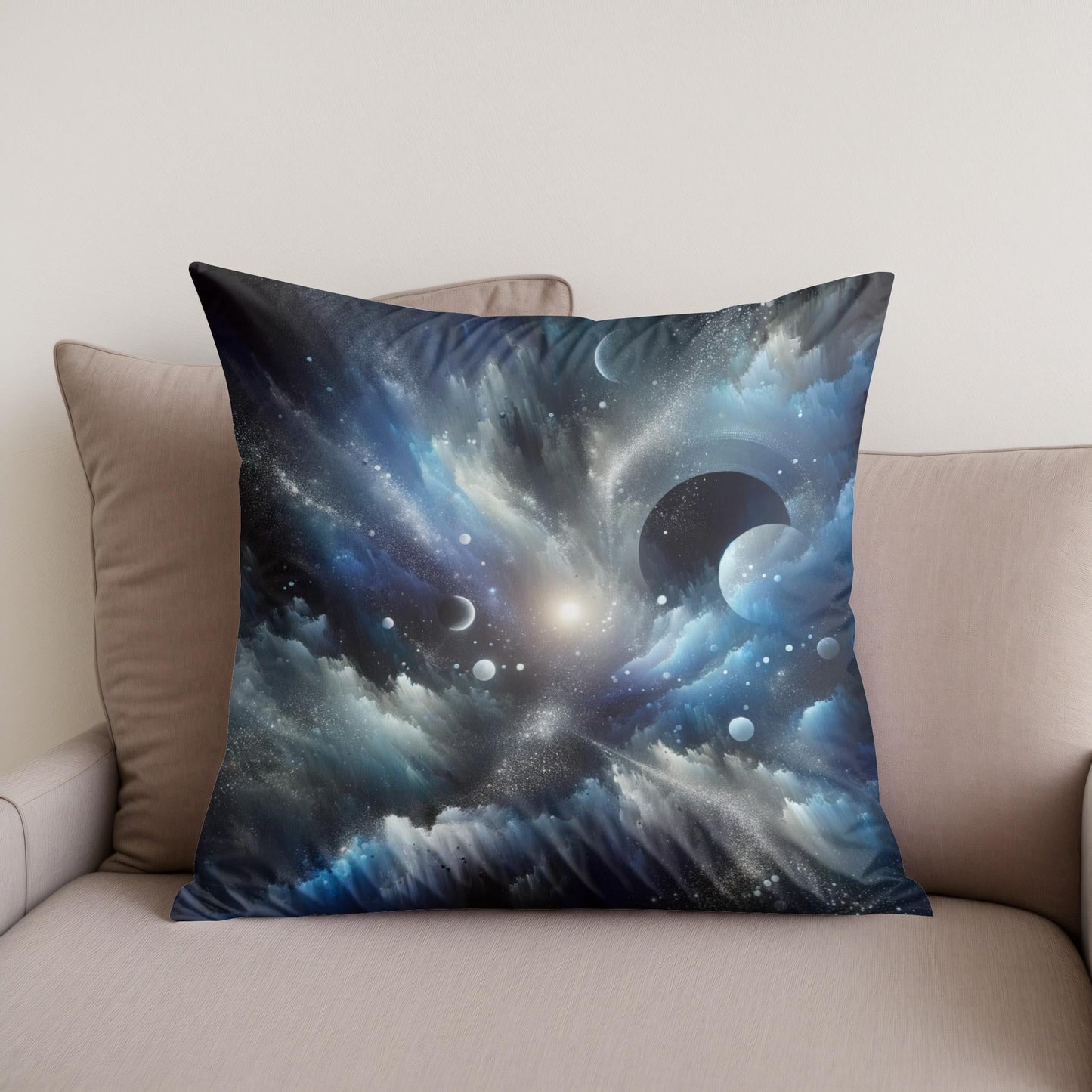 Cosmic Tapestry Cotton Cushion