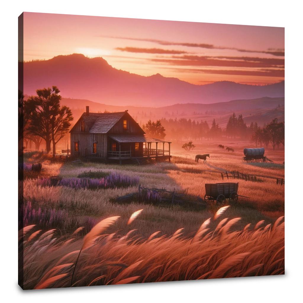 Prairie Solitude Canvas