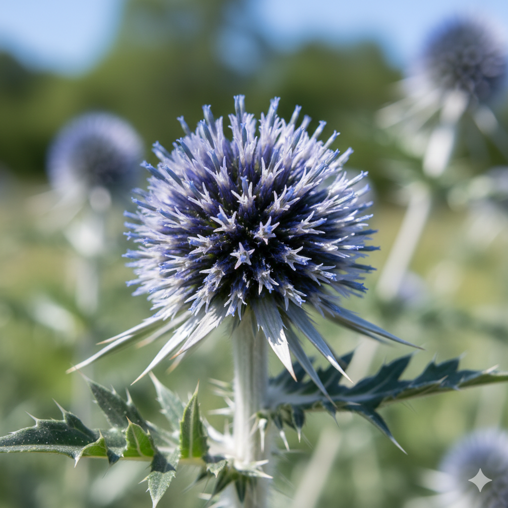 Echinops ritro Metallic Blue