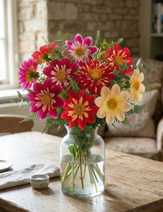 Dahlia Yankee Doodle Dandy Mix