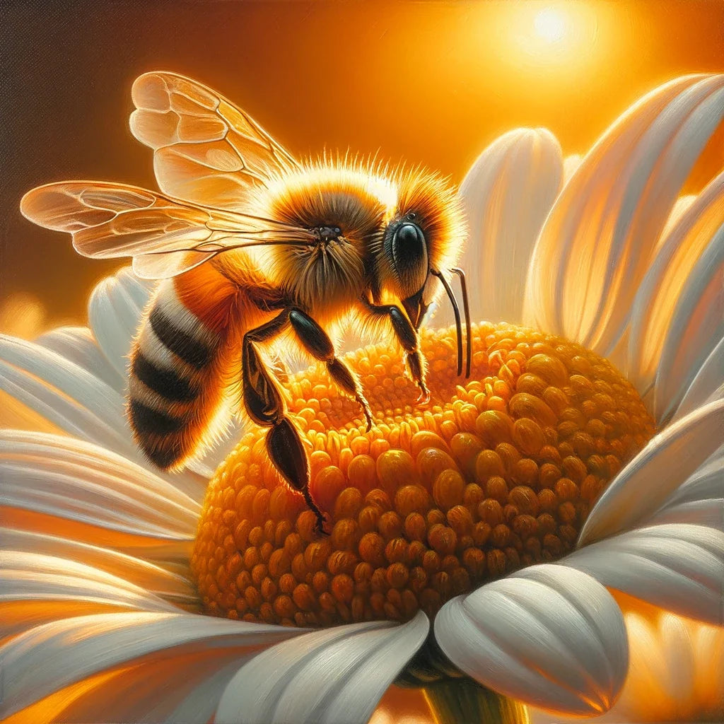 Gentle Guardian Bee Canvas