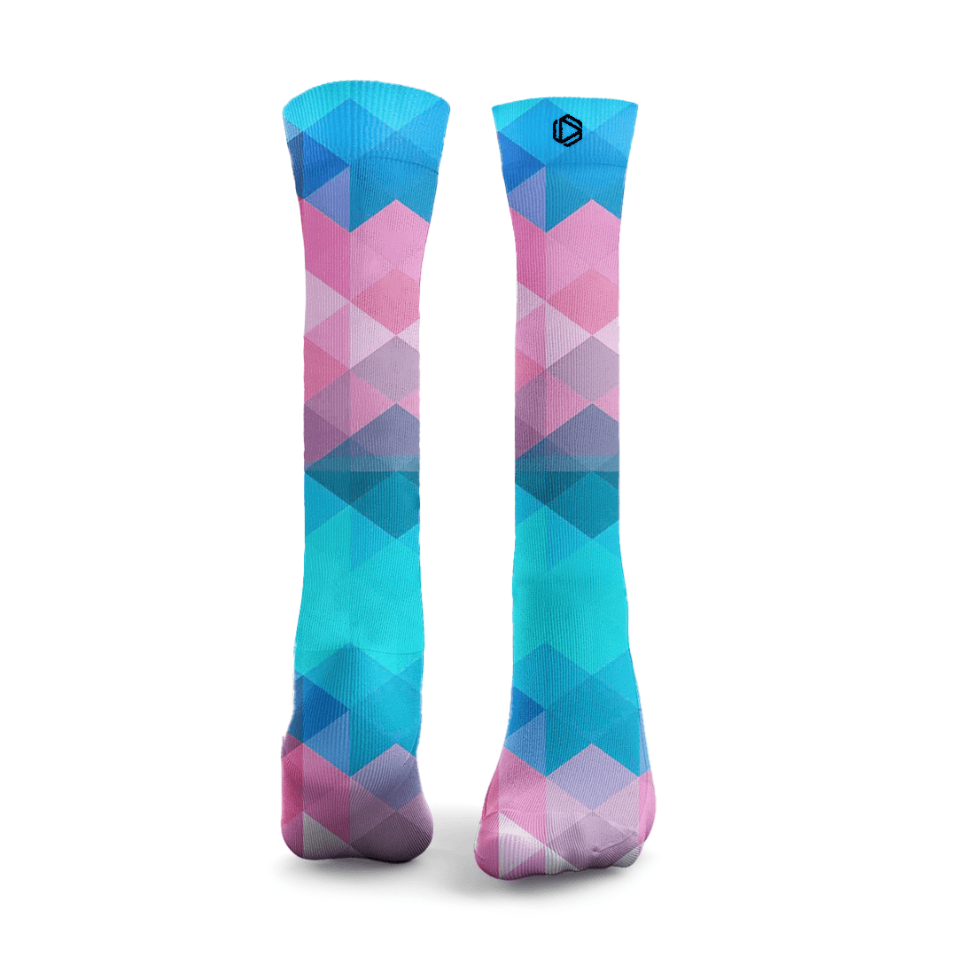 Geo Twist Snow Socks