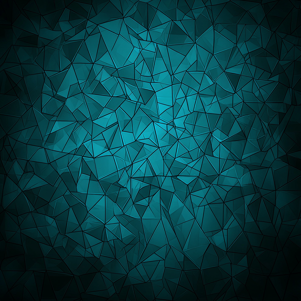 Geometric Sea Breeze Cotton Cushion