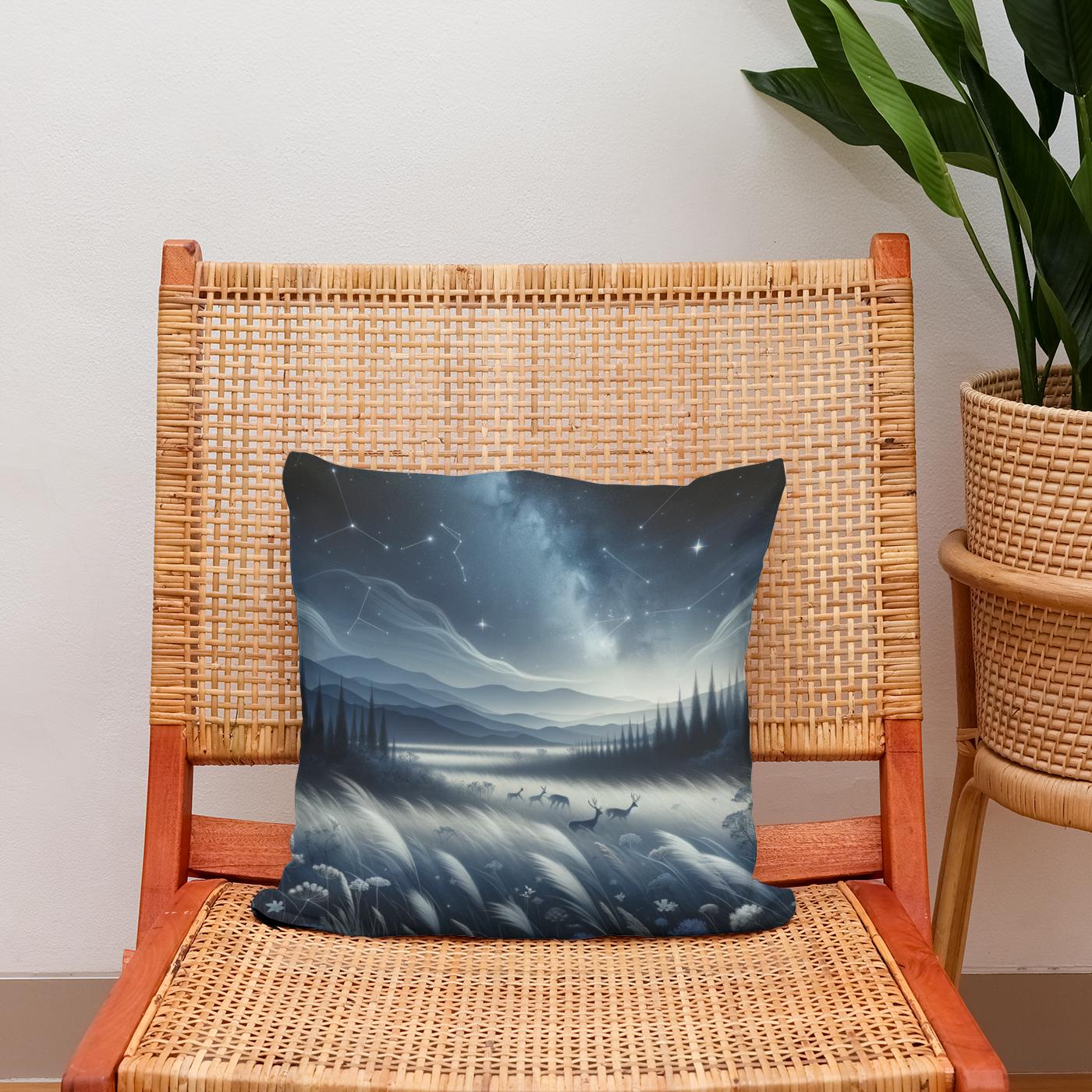 Enchanted Grove Cotton Cushion