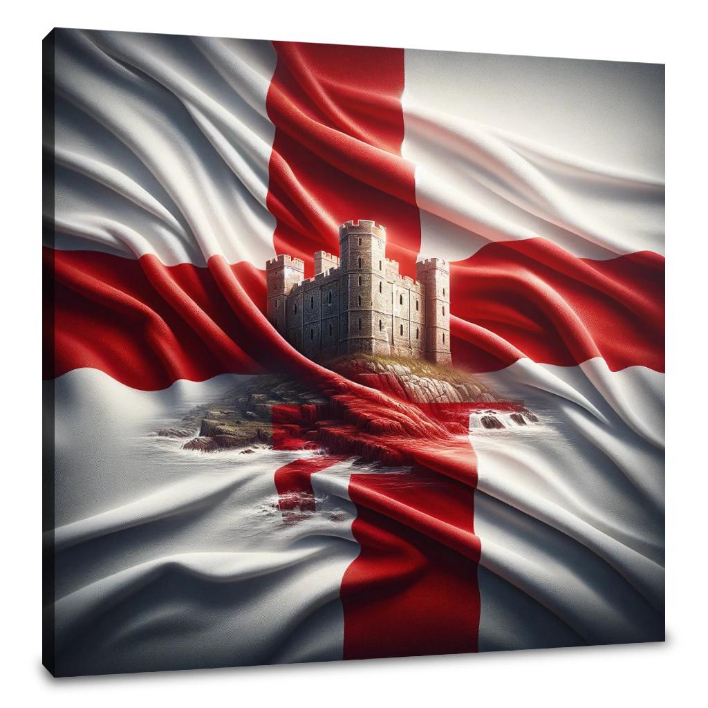 Fortress Cross Canvas
