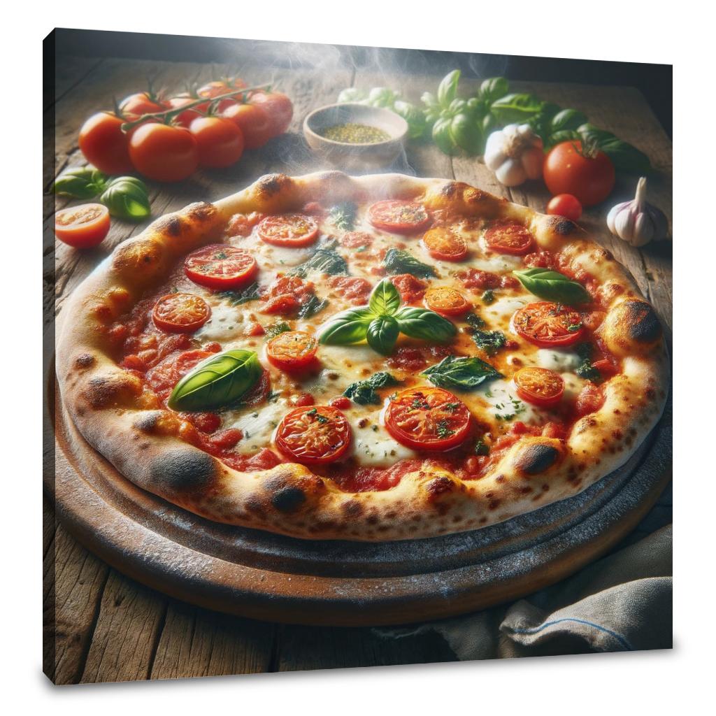 Stellar Italian Pizza Canvas