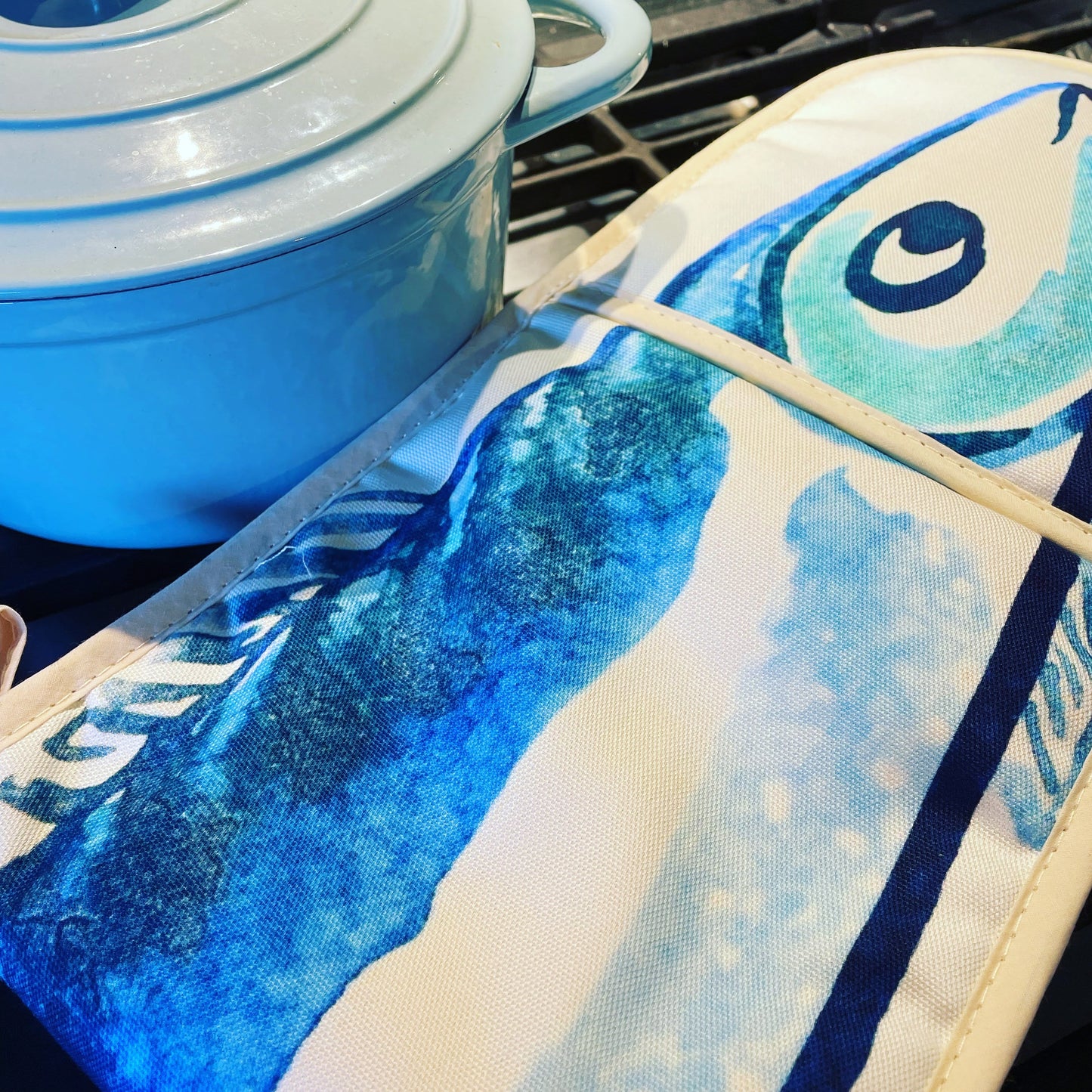 Oven glove - Super duper Giant Fish