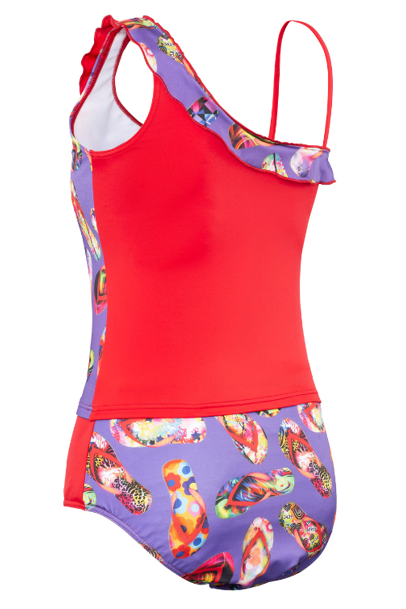 Girl's Flipflop Tankini w/briefs swimsuit *
