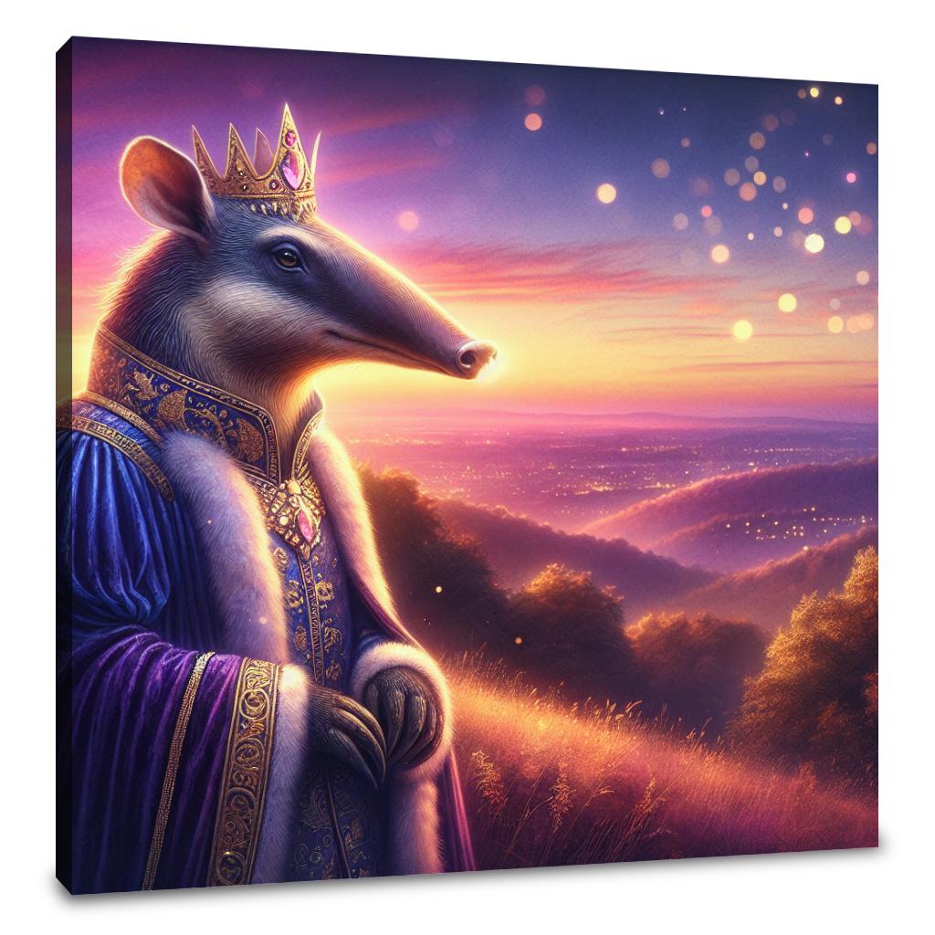 Regal Aardvark Dusk Canvas
