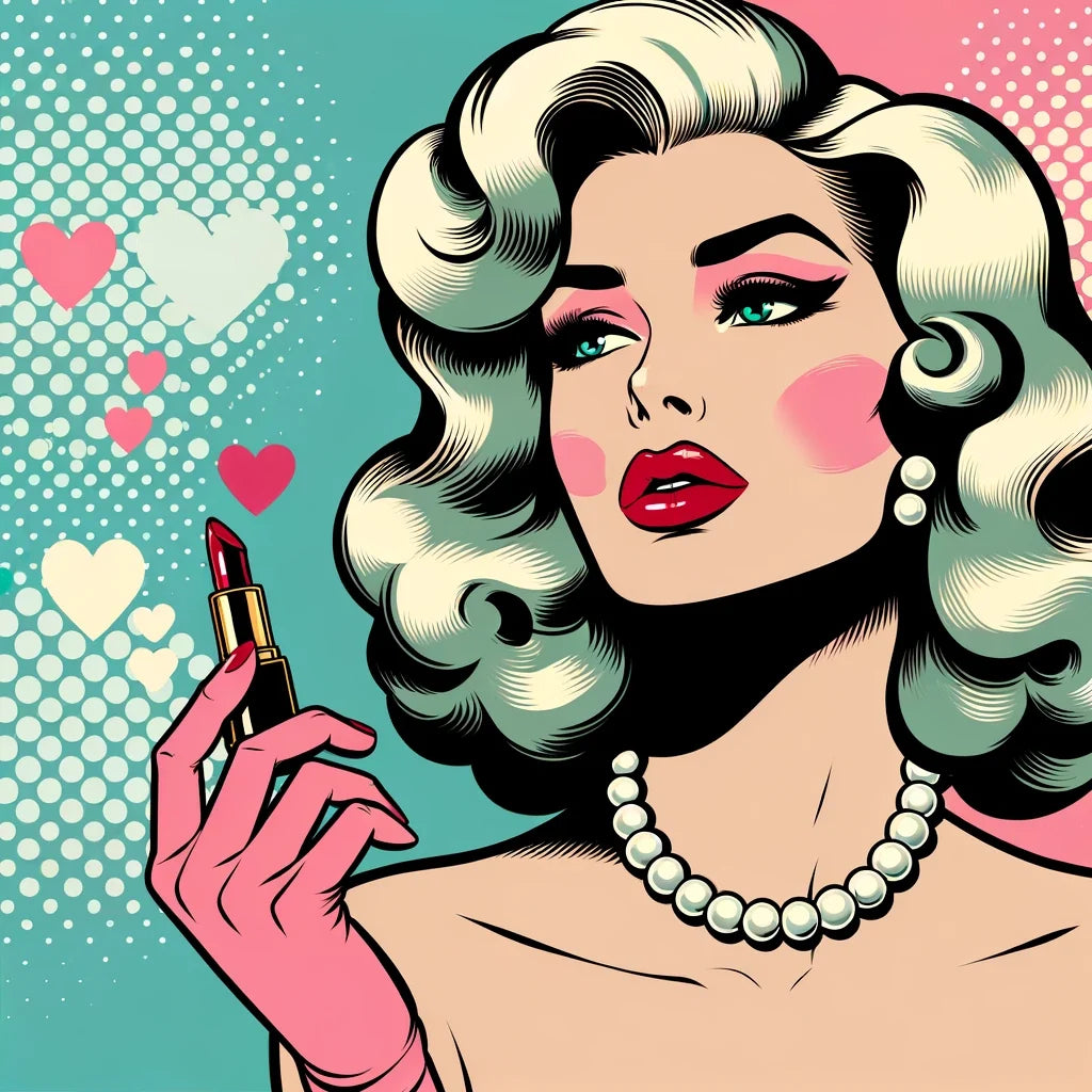 Glamorous Lady Canvas