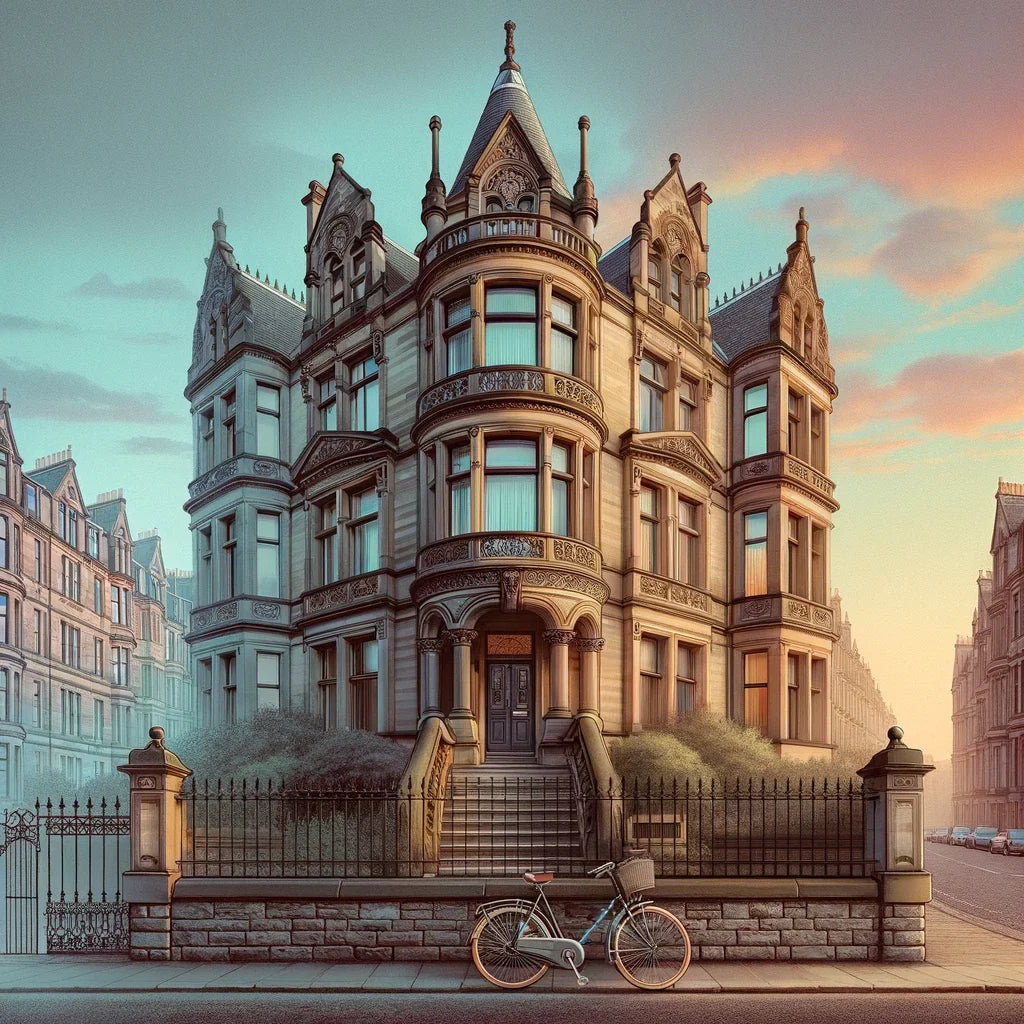 Glasgow Dawn Cotton Cushion
