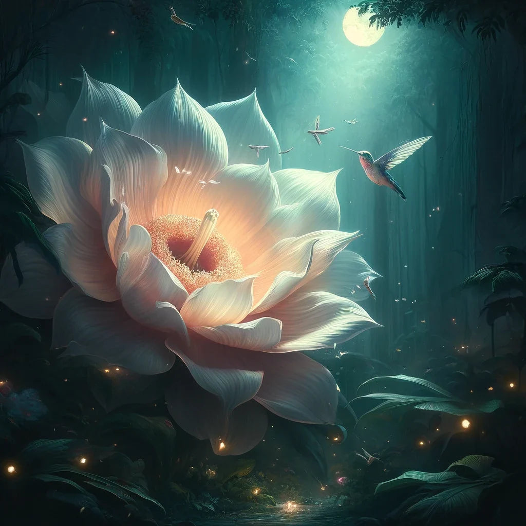 Glimmering Nectar Canvas