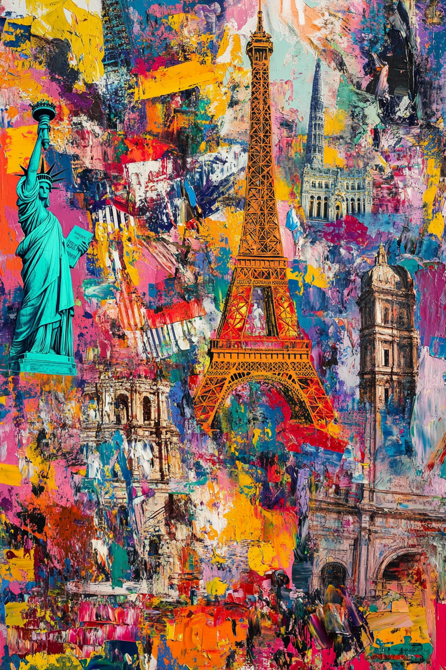 Global Icons Chaos Canvas