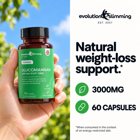 Glucomannan Appetite Control Capsules | Weight Goals & Daily Support