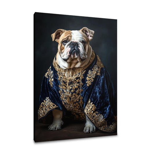 Royal Bulldog Canvas
