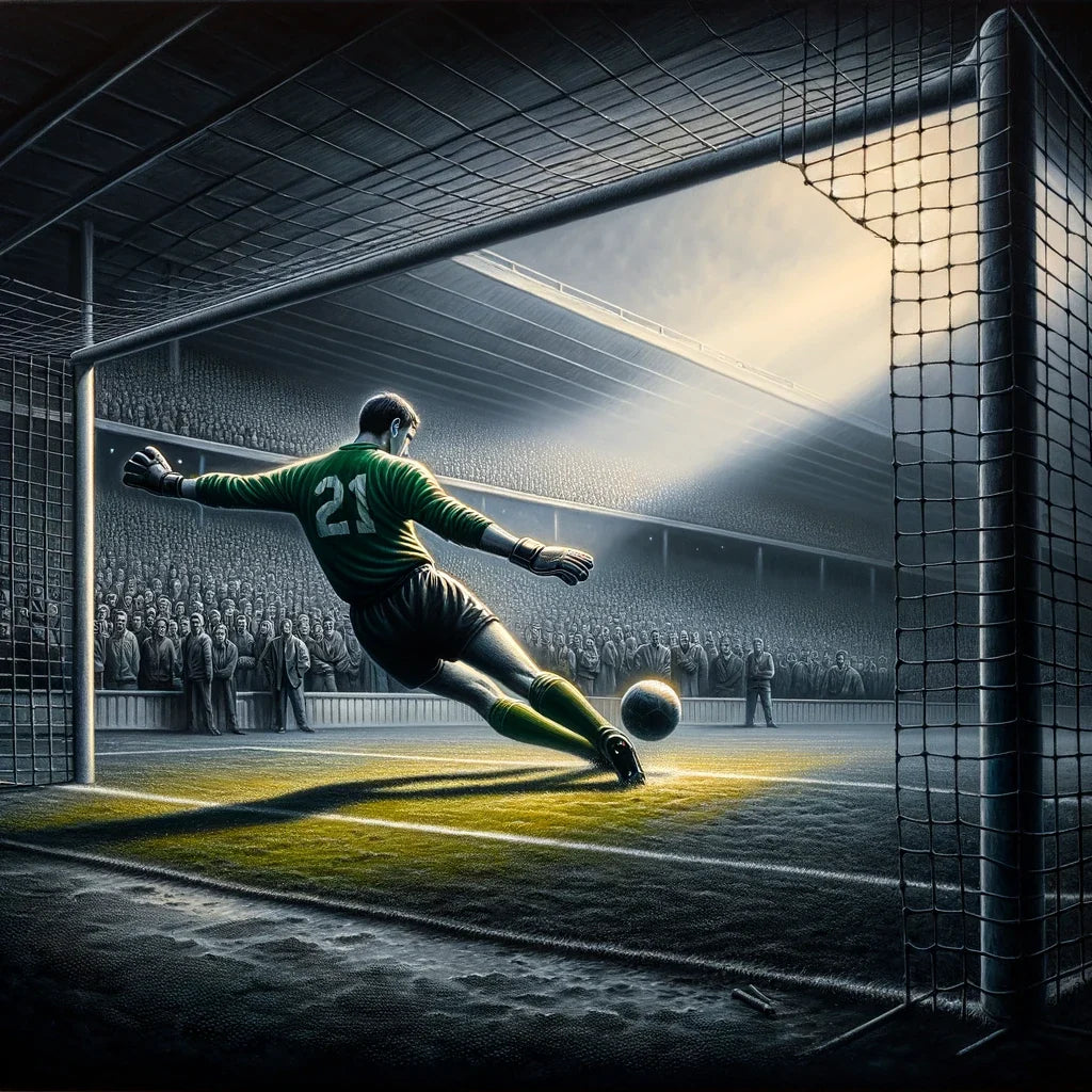 Goalkeeper's Moment Canvas