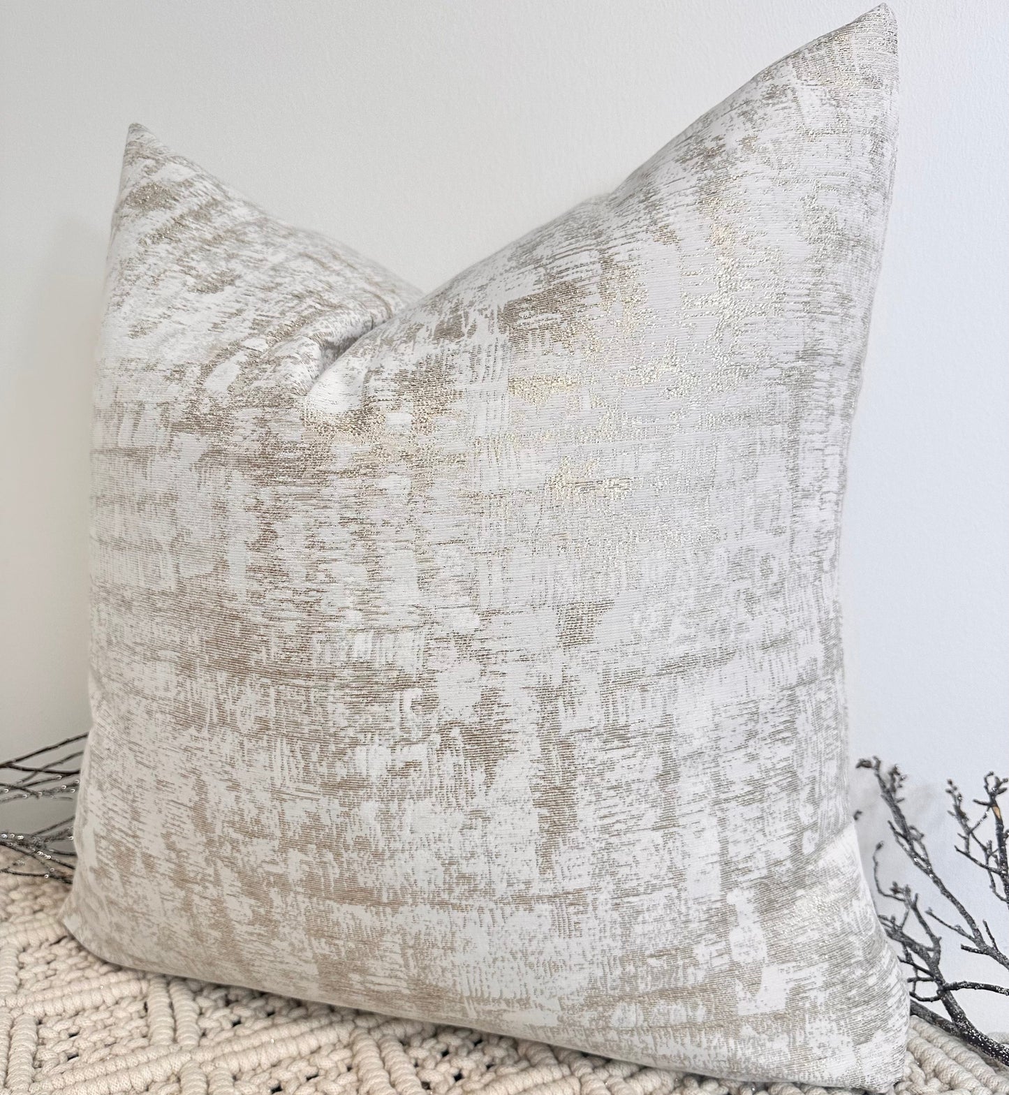 The Couture Cushion - The Sparkly Gold Serafini - Style No. 111