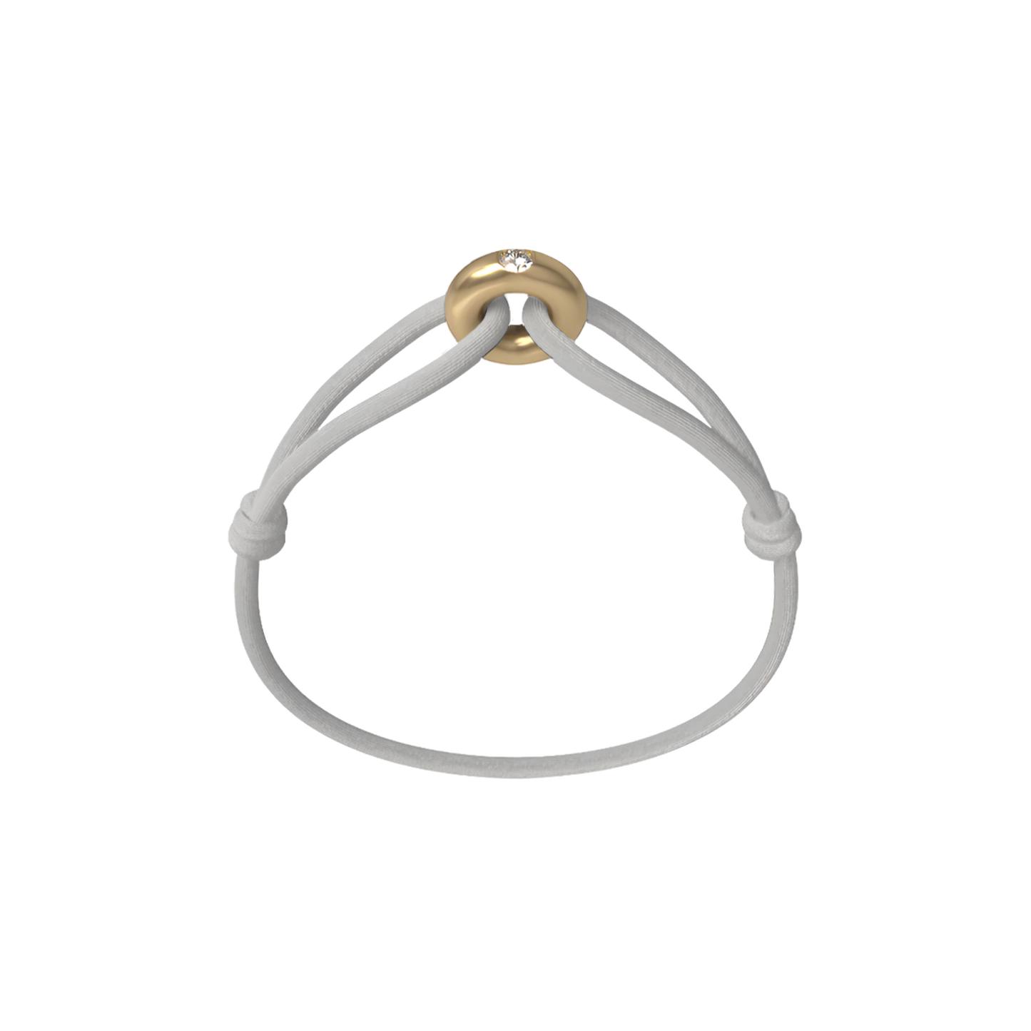 Golden Soho Diamond Cord Bracelet