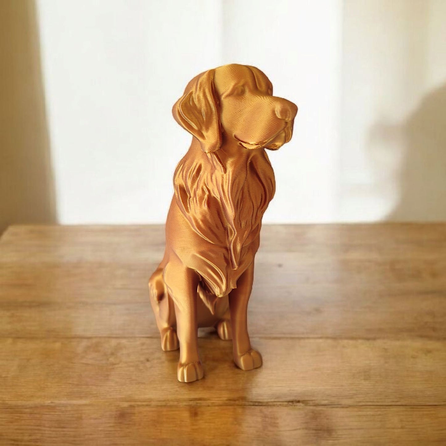 Sculpture #9 | Golden Retriever | Minimalist & Realistic Art Piece