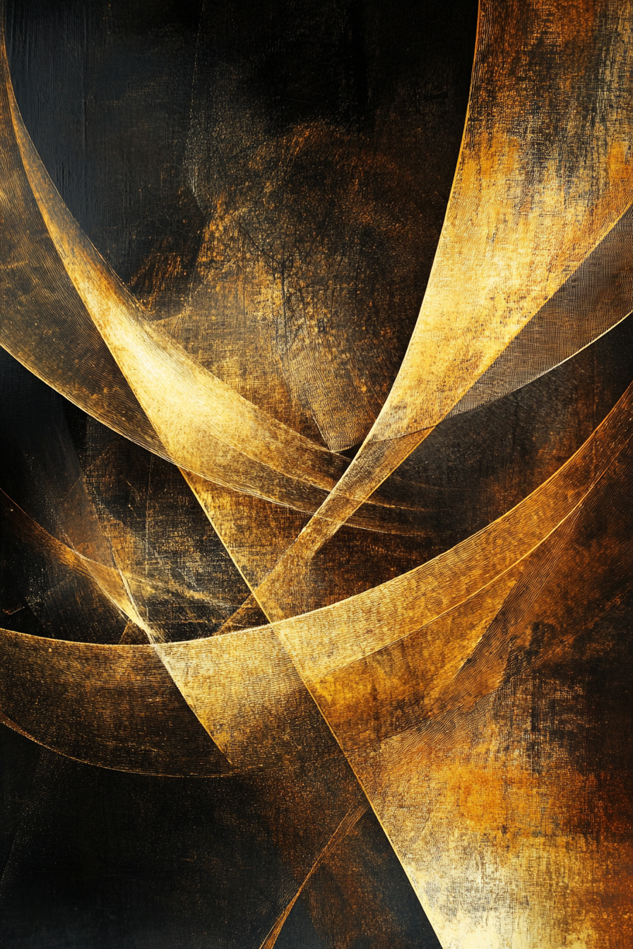 Golden Geometry Canvas