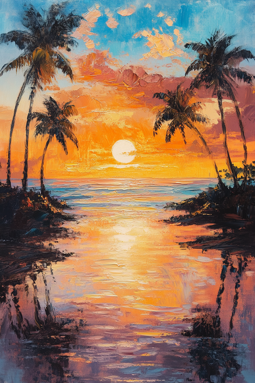 Golden Hour Beach Blanket