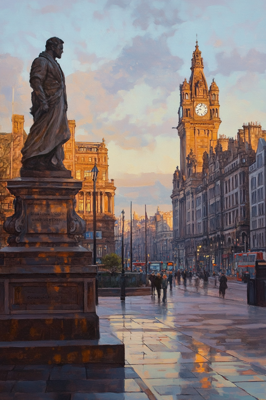 Golden Twilight Canvas