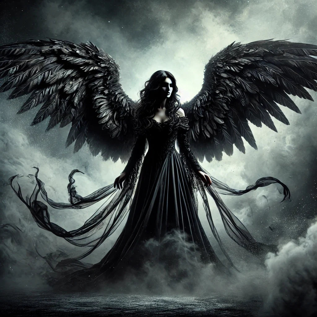 Gothic Angel of Darkness Canvas