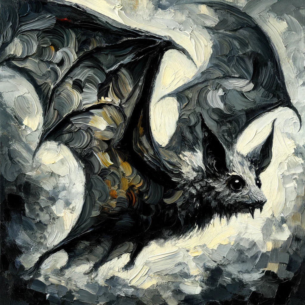 Gothic Bat Canvas