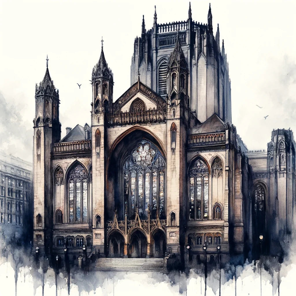 Gothic Grace Liverpool Cathedral Canvas