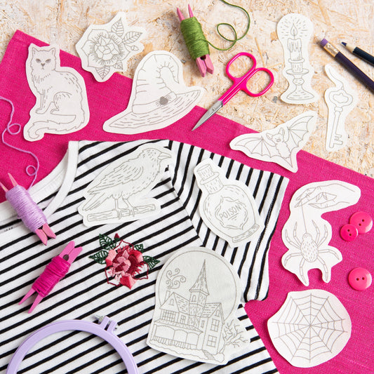 'Gothic Tales' Halloween Stick & Stitch Embroidery Pack