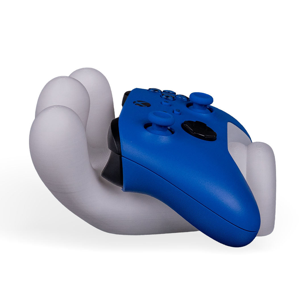 Grabby McGlove Controller Holder: Your Desk's Helping Hand