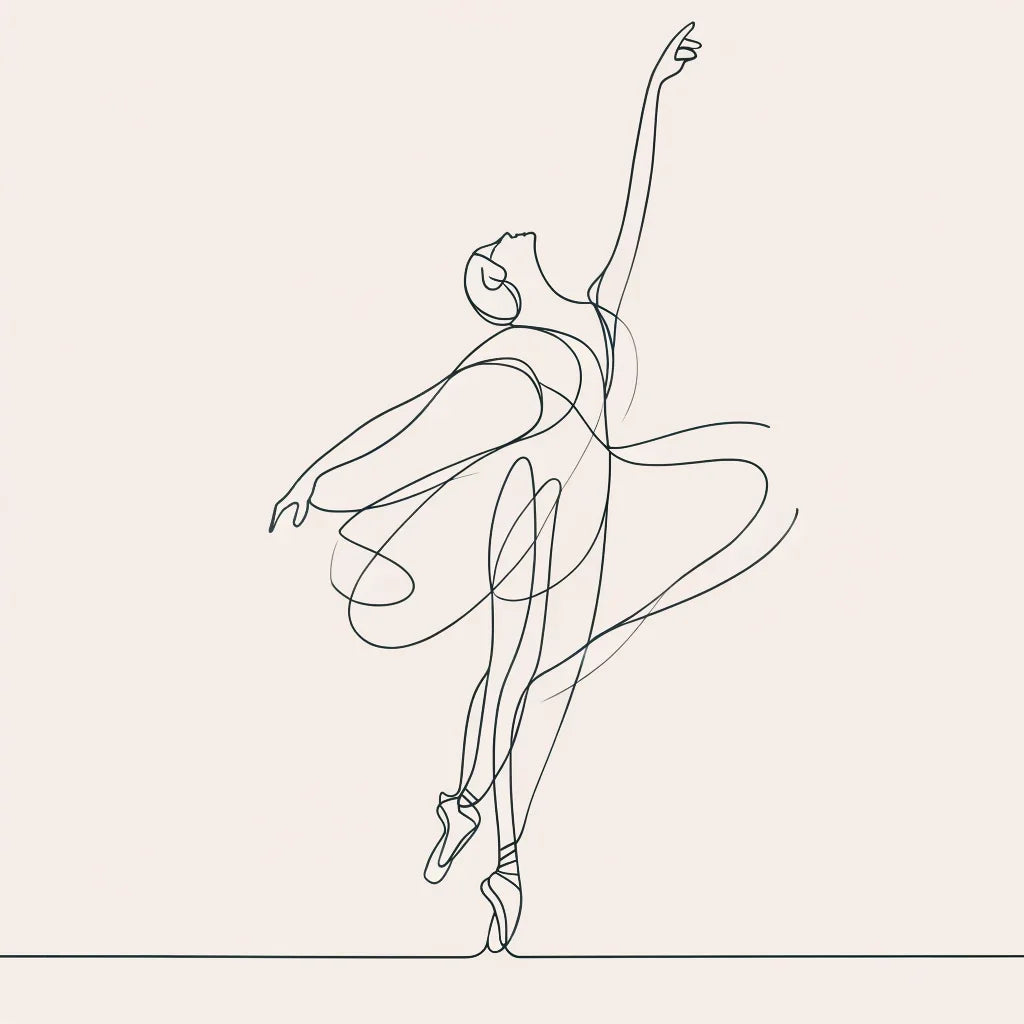 Graceful Dancer Canvas
