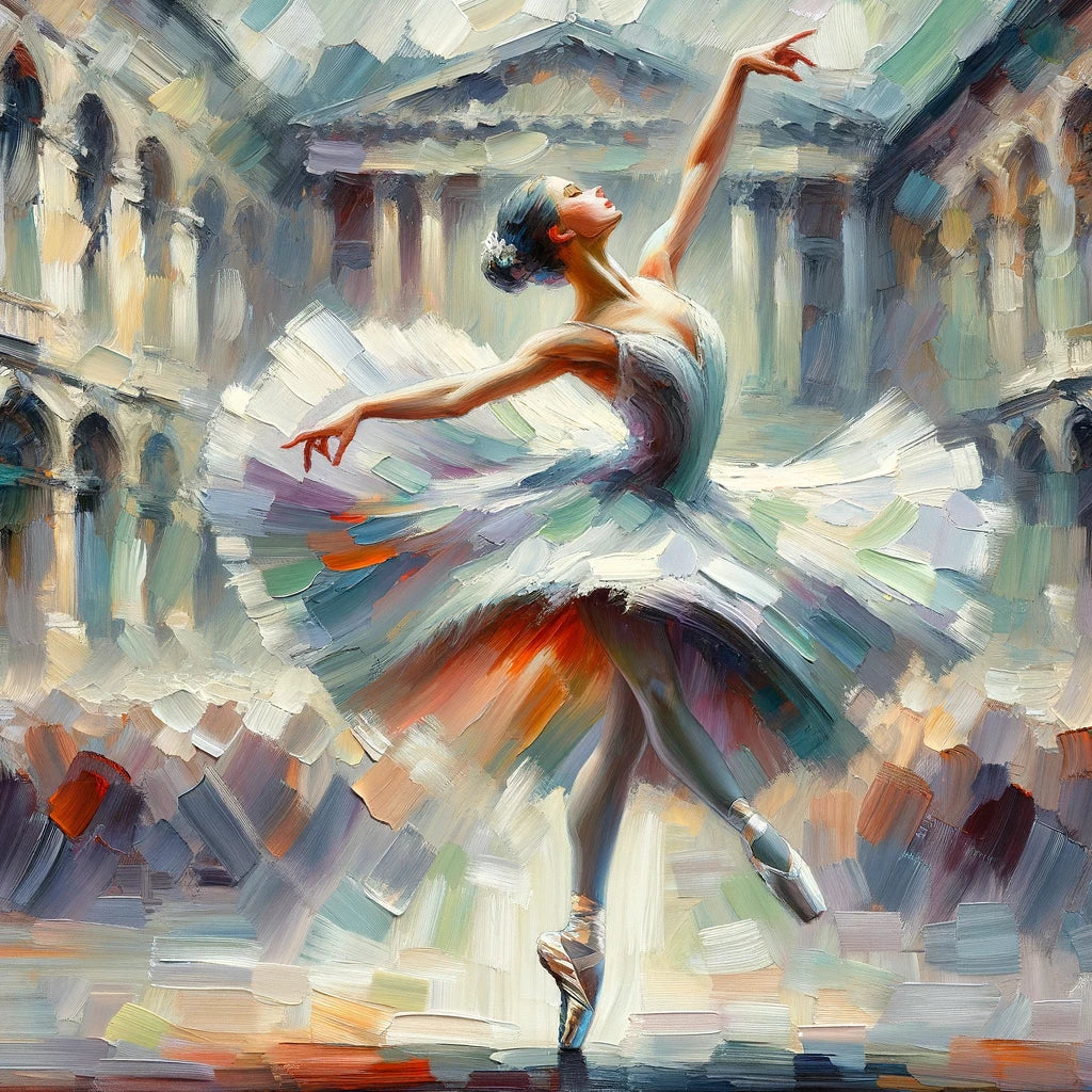 Graceful Spin Canvas