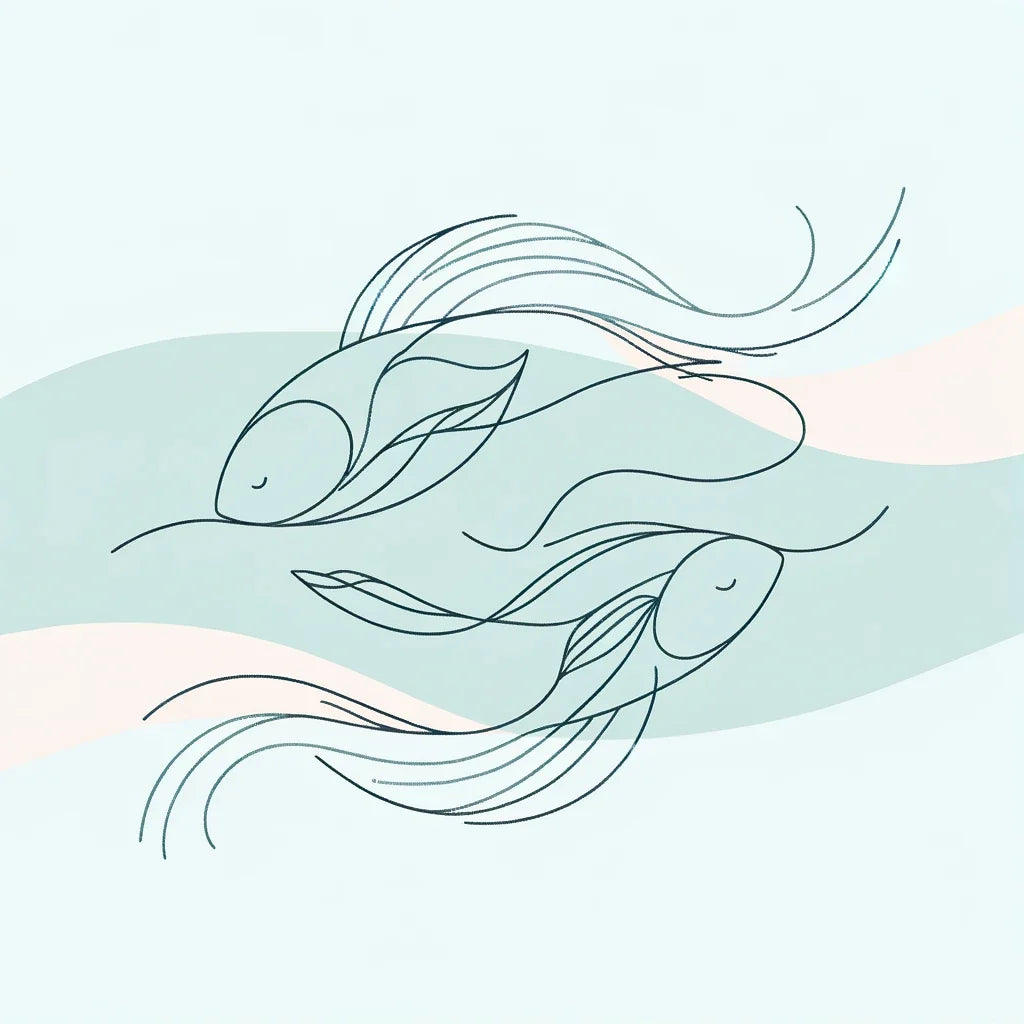 Graceful Swimmers Canvas