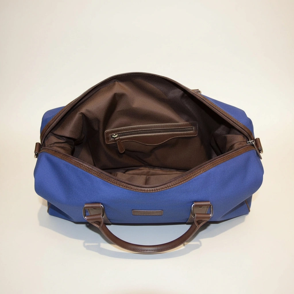 Grantham II - Handmade Canvas and Leather Travel Luggage / Holdall