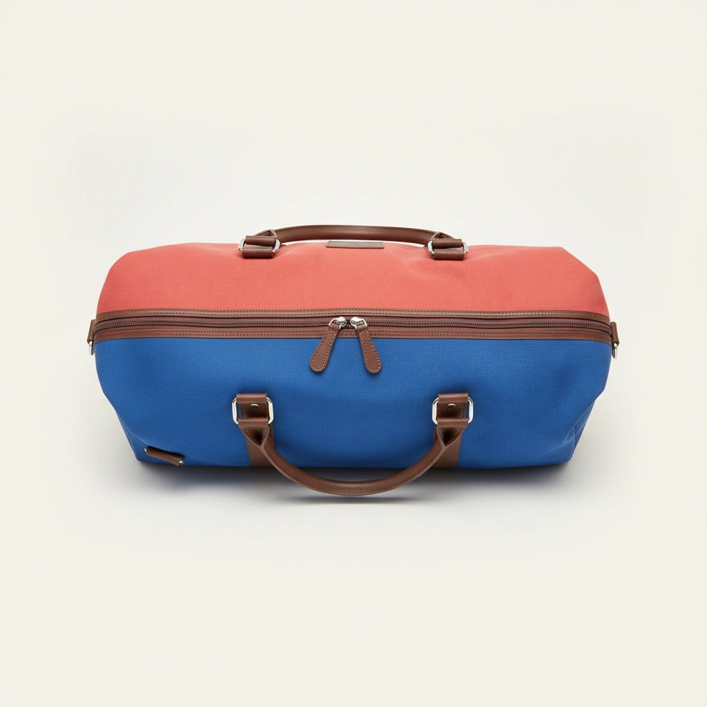 Grantham II - Handmade Canvas and Leather Travel Luggage / Holdall