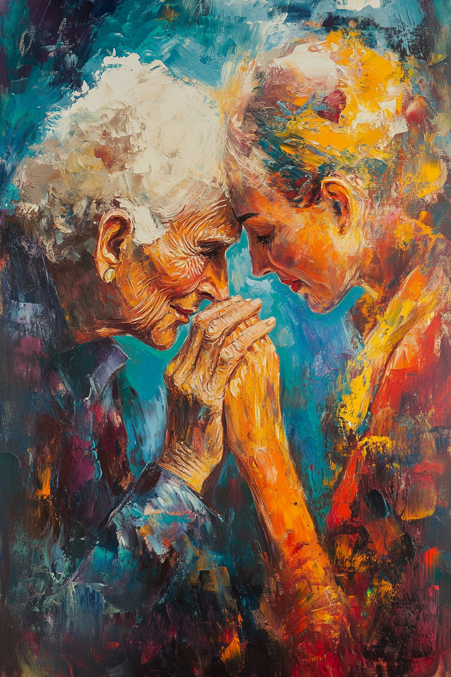 Gratitude Embrace Canvas