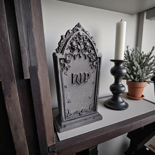 Scary Halloween Tombstone Decoration – Detailed PLA Grave Ornament