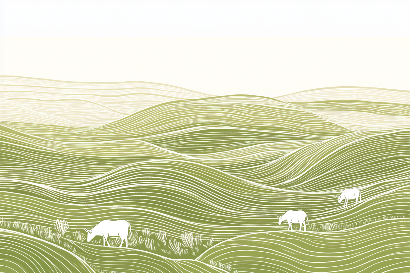 Grazing Fields Canvas
