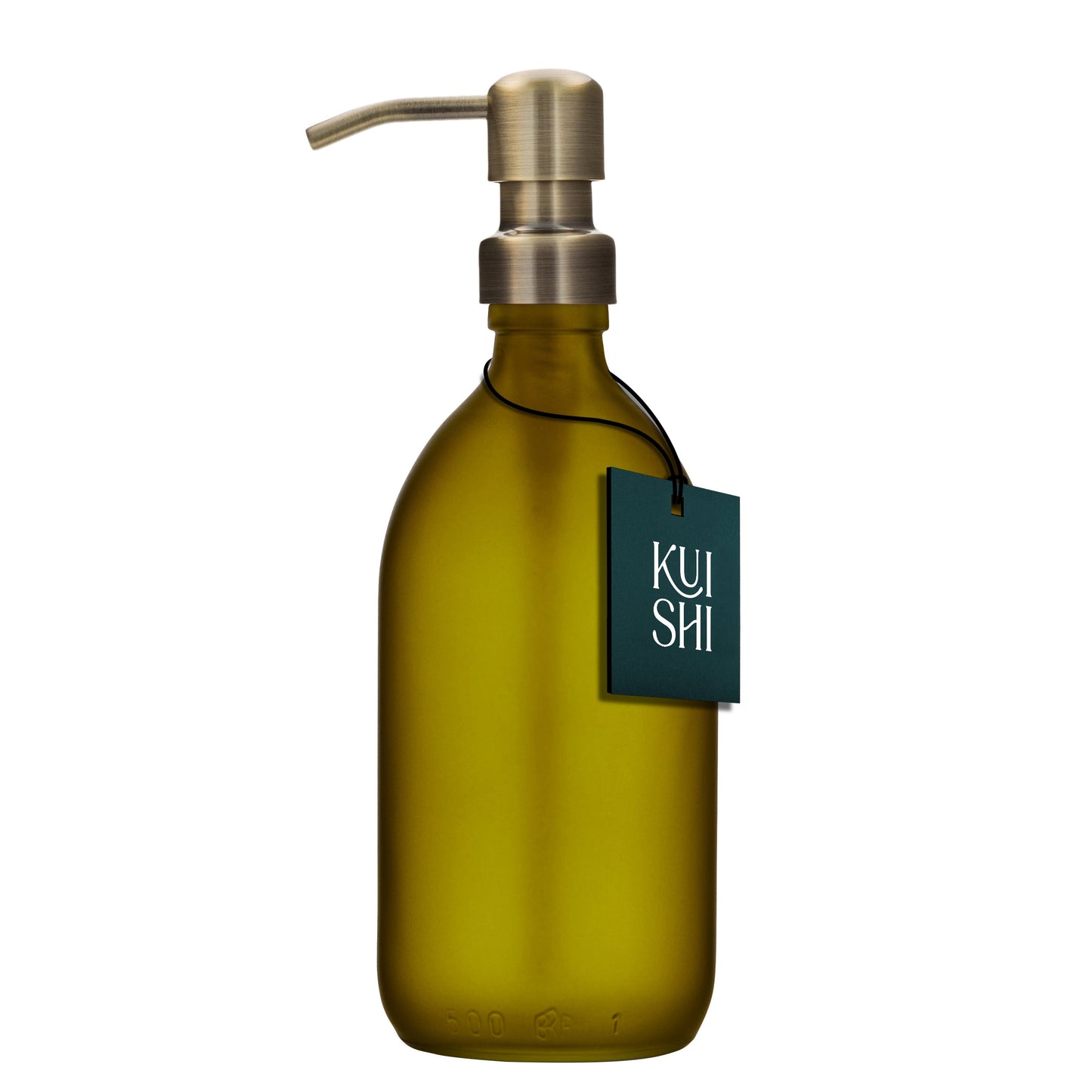 Green Soap Dispenser Stainless Steel Pump