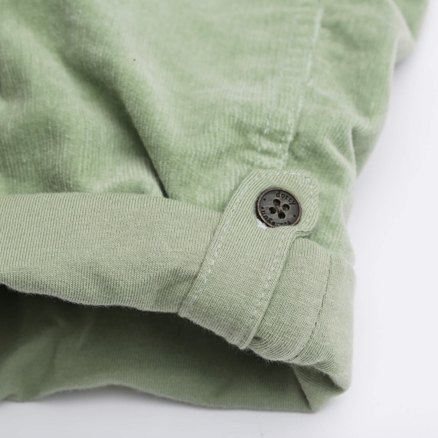 Sage Corduroy Dungarees