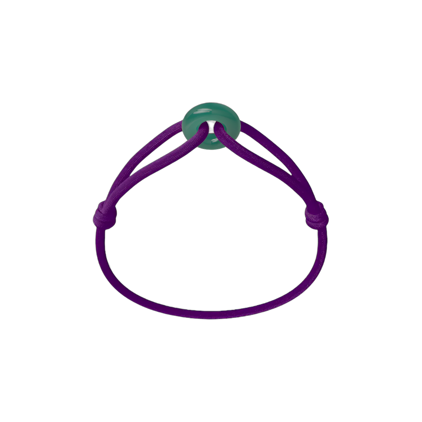 Green Soho Cord Bracelet