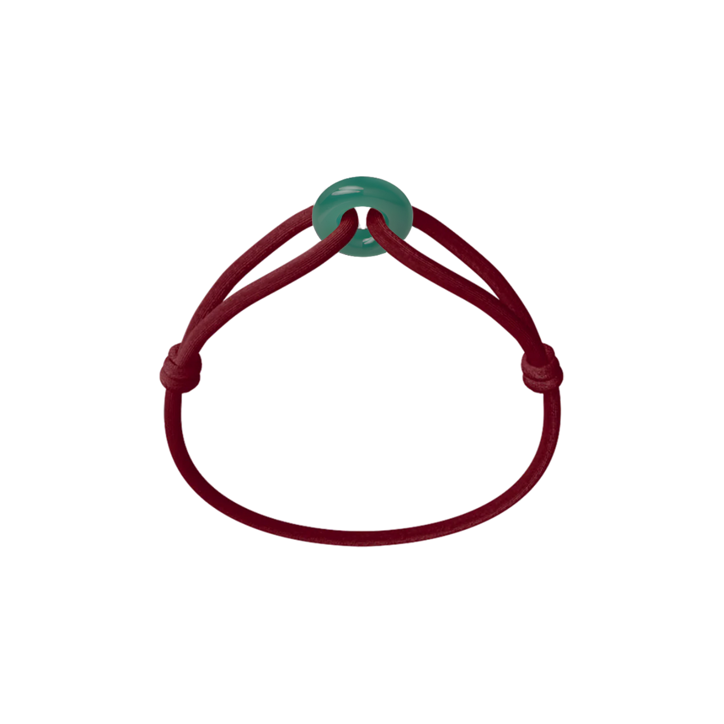 Green Soho Cord Bracelet