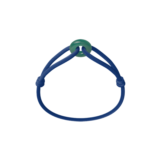 Green Soho Cord Bracelet