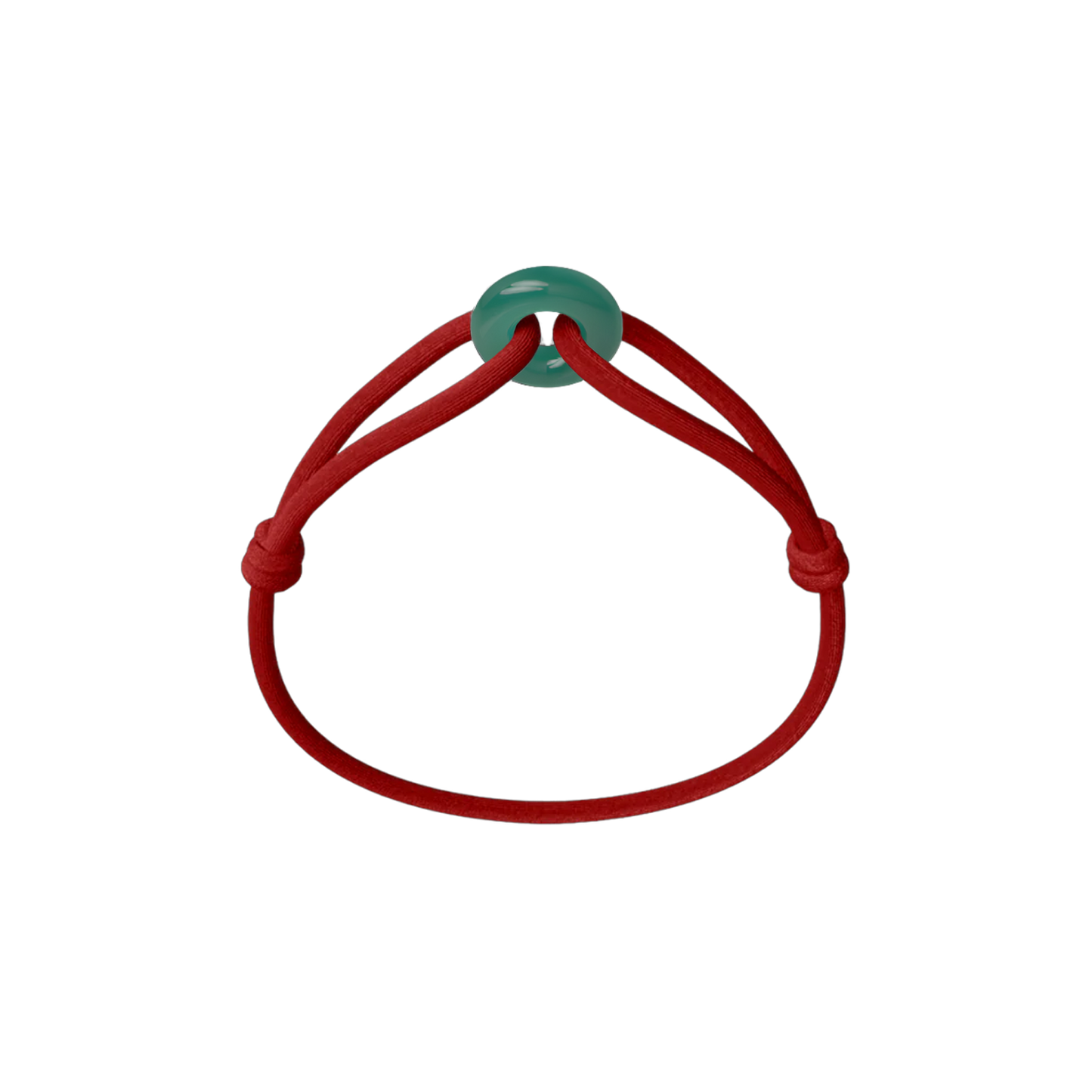 Green Soho Cord Bracelet
