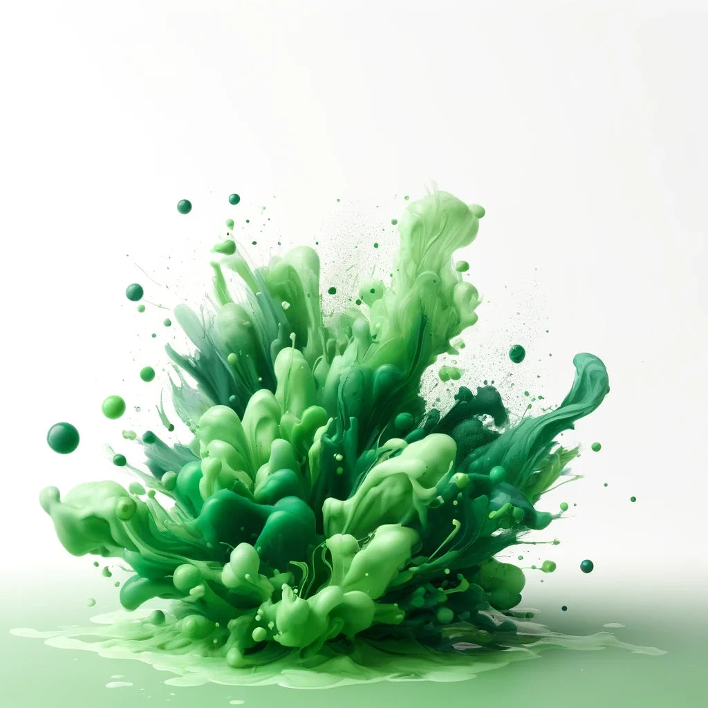Green Tranquility Canvas