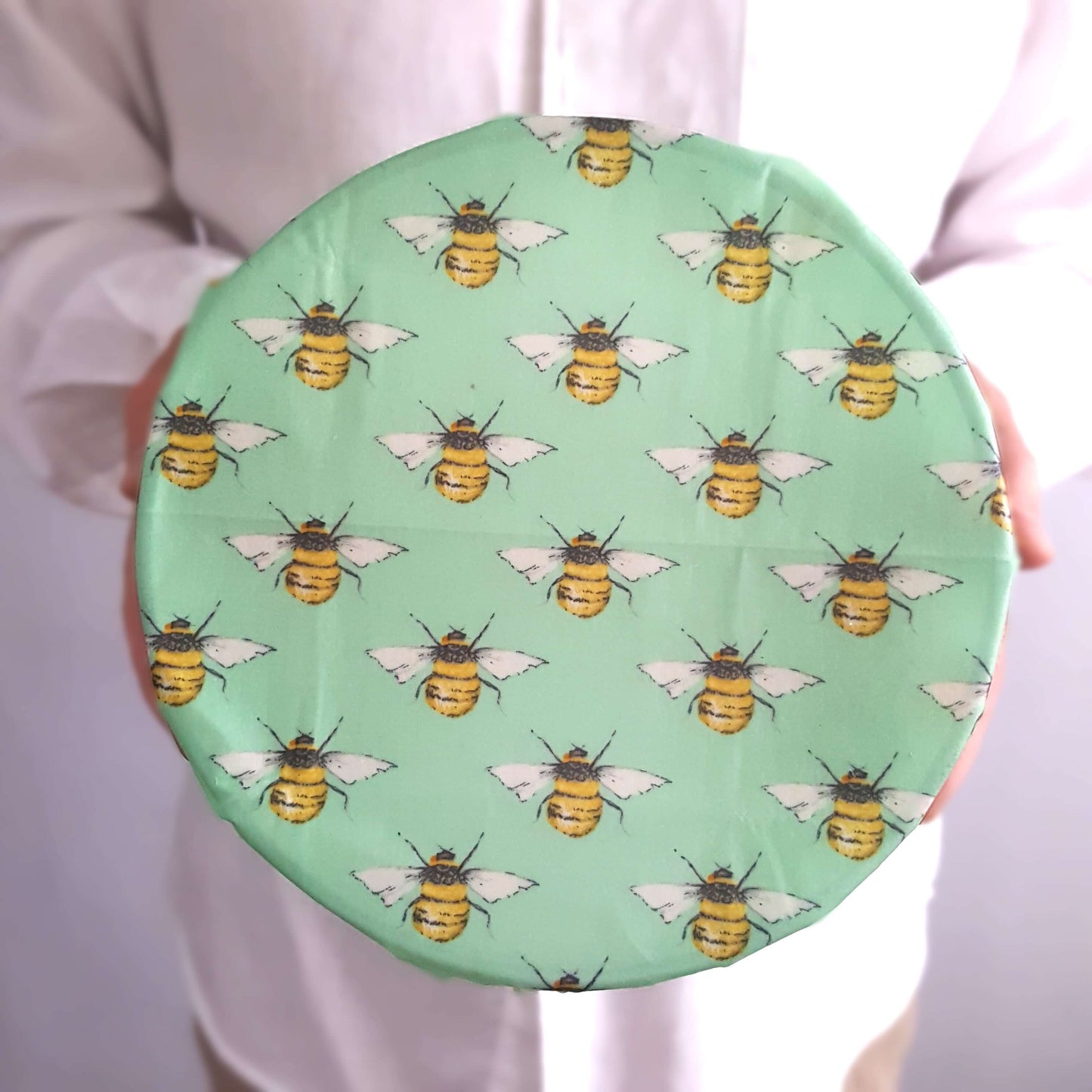 Honey Bee Good Set of 2 Large Handmade Beeswax Wraps | Beetastic